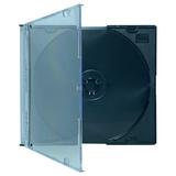 CheckOutStore 400 Slim Black CD Jewel Cases
