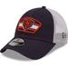 Men's New Era Navy/White Chicago Bears Logo Patch Trucker 9FORTY Snapback Hat