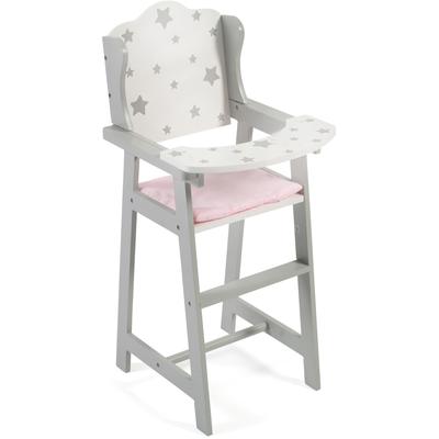 Puppenhochstuhl CHIC2000 "Stars Grau", grau (stars grau), Puppenmöbel, KinderB:30cm H:59cm T:30cm, B:30cm H:59cm T:30cm Image