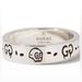 Gucci Accessories | Gucci Ghost 6mm Sterling Silver Ring | Color: Silver | Size: 10.5 Xl