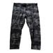 Nike Pants & Jumpsuits | Euc Nike Womens Lux Running Cropped Tights Large | Color: Black/Gray | Size: L