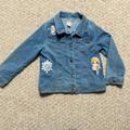 Disney Jackets & Coats | Disney’s Frozen Denim Jacket By Disney Collection Tutu Couture | Color: Blue | Size: 7-8