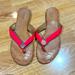 Coach Shoes | Coach Leather Sandals | Color: Brown/Pink | Size: 8