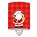 Caroline s Treasures BB9017CNL Christmas Santa Claus #1 Ceramic Night Light 6x4x3 multicolor