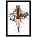 Oliver Gal Glam Chic - Picture Frame Graphic Art on Paper Metal in Black/White | 32 H x 22 W x 0.75 D in | Wayfair 46456_20x30_PAPER_FLAT