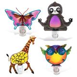 CoTa Global Zoo Animal Nightlights – Butterfly, Owl, Giraffe, Sloth