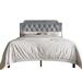 CraftPorch Elegance Velvet Button Tufted Upholstered Platform Bed