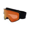 Julbo CYRIUS J759 Unisex-Skibrille Vollrand Monoscheibe Kunststoff-Gestell, schwarz