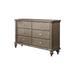 Canora Grey Isatu 6 Drawer 19" W Double Dresser Wood in Brown | 42 H x 64 W x 64 D in | Wayfair 5D79BC2DDE584572A143644028D1A299