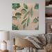 Winston Porter Young Eucalyptus Leaves & Branches III - Traditional Wall Art Panels - Natural Pine in Brown/Green | 30 H x 30 W x 1 D in | Wayfair