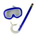 Pool Central Age 3-8 Blue Mask and Snorkel Swimming Set for Children