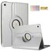 Mantto 360 Rotating Case for iPad Air 5th Generation (2022) / iPad Air 4th Generation (2020) 10.9 Inch with Pencil Holder - 360 Degree Rotating Stand Cover with Auto Sleep/Wake Silver