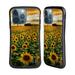 Head Case Designs Officially Licensed Celebrate Life Gallery Florals Big Sunflower Field Hybrid Case Compatible with Apple iPhone 13 Pro