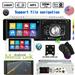 4.1 Inches HD 1DIN Bluetooth In-Dash Car Stereo Radio MP5 Player FM with Camera