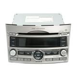 2010-12 Subaru Legacy AM FM Radio XM 6 Disc CD Player 86201AJ60A Option PE605U6 - Refurbished