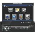 POWER 7 in. Touch Screen Bluetooth USB SD Car Video Player