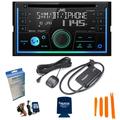 JVC KW-R940BTS 2-Din CD Receiver compatible with SXV300 SiriusXM Tuner Bluetooth Amazon Alexa and SWI-RC adapter