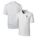 Men's Cutter & Buck White Georgia Tech Yellow Jackets Forge Pencil Stripe Stretch Polo