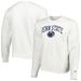 Men's League Collegiate Wear White Penn State Nittany Lions 1965 Arch Essential Lightweight Pullover Sweatshirt