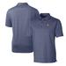 Men's Cutter & Buck Heather Blue Michigan Wolverines Forge Stretch Polo