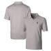 Men's Cutter & Buck Gray Michigan State Spartans Forge Pencil Stripe Stretch Polo