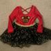 Disney Dresses | Disney Minnie Dress. Red, Gold And Black. Size 18 Mos | Color: Black/Gold/Red | Size: 18mb