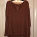 American Eagle Outfitters Tops | American Eagle Long Sleeve (Soft And Sexy Line) | Color: Brown | Size: M