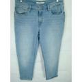 Levi's Jeans | Levi's Women Jeans Size 30 Blue Capri Mid Rise Skinny Sandblasted Denim | Color: Blue | Size: 30