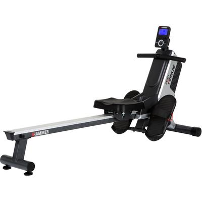 Rudergerät HAMMER "Pro Force II", schwarz, RudergeräteB:55cm H:80cm L:160cm, Rudermaschine, 16 Widerstandsstufen, Magnetbremse, B:55cm H:80cm L:160cm Image