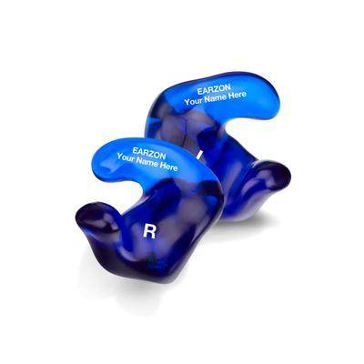 WildEar EarzON Custom Acrylic Ear Plugs Blue CHPD-A-BLUE