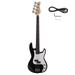 Zimtown 4-String Electric Bass Guitar 5 Color With 1 x Power Wire And 2 x Tools
