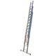 TB Davies 1102-010 Trade Triple Extension Ladder, 3.8 Meter / 12.46 Feet, Extends to 8.9 Meters / 29.19 Feet, Square Rungs, 5-Year Warranty, EN131 Professional