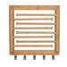 Honey Can Do Bamboo Swivel Wall-Mounted Drying Rack Wood in Brown | 22 H x 20 W x 1.73 D in | Wayfair DRY-09386
