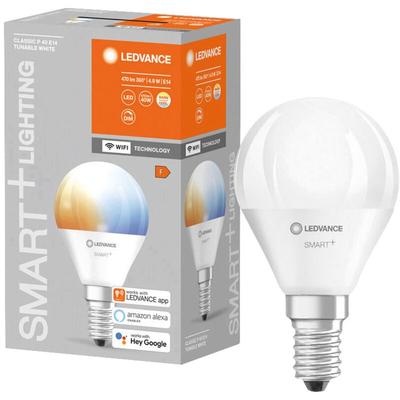 LED-Lampe smart+ WiFi Mini bulb, P46, E14, eek: f, 4,9 w, 470 lm, 2700…6500 k, Smart - Ledvance