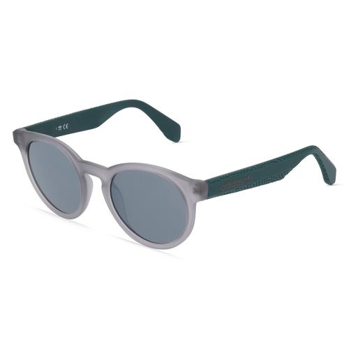 Adidas Originals OR0056 Unisex-Sonnenbrille Vollrand Panto Kunststoff-Gestell, grau