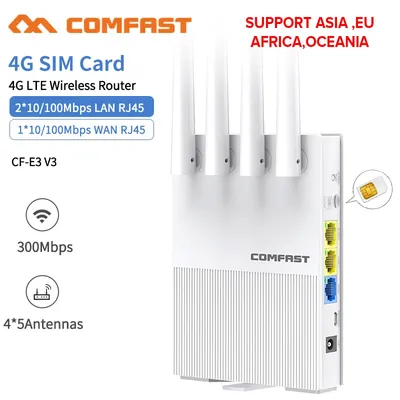 Routeur Wi-Fi sans fil CAT4 300Mbps 2.4GHz 4 divulguer carte EpiCard couverture industrielle