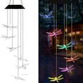 Garden Solar Lights Colorful Wind Chimes Solar Light Outdoor Wind Chimes Solar Wind Chimes Wind Chimes Light Solar Power Wind Chime Wind Chimes 2