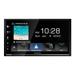 Kenwood DMX7709S 6.8 Digital Multimedia Bluetooth Receiver with Capacitive Touchscreen Apple CarPlay and Android Auto