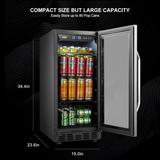 Lanbo LB80BC Single Zone (Built In or Freestanding) Compressor Beverage Cooler 70 Can Capacity