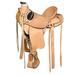 17BH 15 In Western Horse Wade Saddle American Leather Ranch Roping Tan Hilason