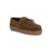 Women's Loafer Moccasin Flats And Slip Ons by Old Friend Footwear in Dark Brown (Size 12 M)