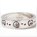 Gucci Accessories | Gucci Ghost Silver 6mm Ring | Color: Silver | Size: 10.5