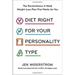 Diet Right for Your Personality Type : The Revolutionary 4-Week Weight-Loss Plan That Works for You 9780451497987 Used / Pre-owned