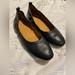 J. Crew Shoes | J Crew Lizzie Leather Ballet Flats Shoes Size 10 Worn Once | Color: Black | Size: 10