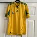 Adidas Shirts | Adidas. South African Football Association Jersey. L. | Color: Gold/Green | Size: L