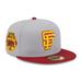 Men's New Era Gray/Red San Francisco Giants 1984 MLB All-Star Game Navy Undervisor 59FIFTY Fitted Hat