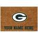 Green Bay Packers 19.5'' x 29.5'' Personalized Door Mat