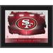 San Francisco 49ers Framed 10.5" x 13" Sublimated Horizontal Team Logo Plaque