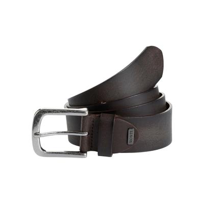 Ledergürtel MONTI "NASHVILLE", Damen, Gr. 130, braun (braun uni), Rindsleder, used, casual, Gürtel, 4,0 cm breit, Jeans-Casual, kürzbar, bis Gr. 150 cm Image