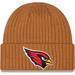 Men's New Era Brown Arizona Cardinals Core Classic Cuffed Knit Hat